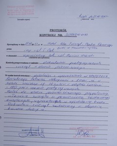 Kontrola Powiatowego Inspektoratu Wererynaryjnego.